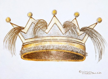 A literal hairy crown