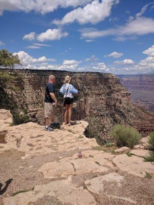 Parent Encouraging Biblical Thinking at the Grand Canyon 300x400 - Add a Biblical Insight: Turn a Child’s Anecdote into a Deeper Exchange to Encourage Biblical Thinking